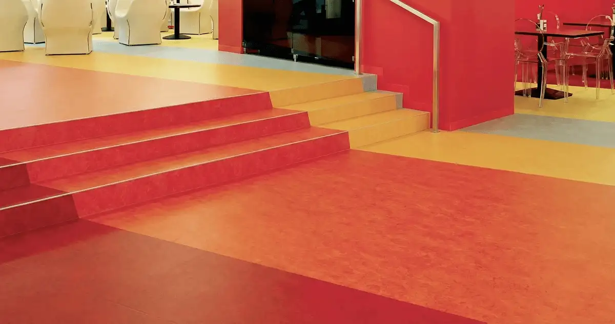 Snack bar with beautiful professionally installed linoleum flooring in Worcester, MA